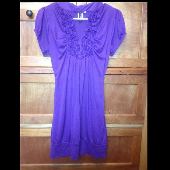Purple dress