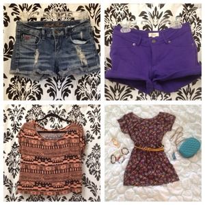 Purple Shorts @sissyaa