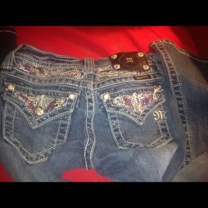 ****SOLD****Little girls miss me jeans size 8