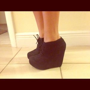 Faux Suede Booties