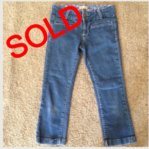 💥SOLD IN BUNDLE💥Paige Premium Cropped Jeans 27