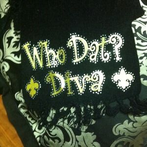 Who dat diva scarf