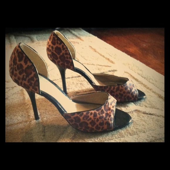 Charlotte Russe Cheetah Print heels