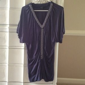 Soft cotton studded tunic