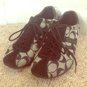 *SALE* Coach "Katelyn" Black Sneakers