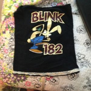 Blink 182 tube top