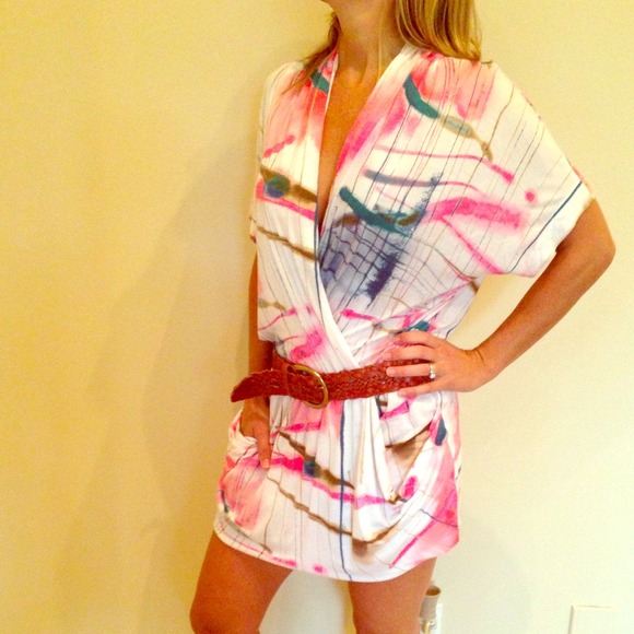 Bundle..Rachel Roy Tunic & Black/Cream Dress.