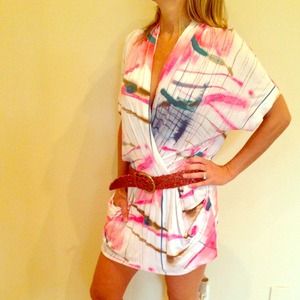 Bundle..Rachel Roy Tunic & Black/Cream Dress.