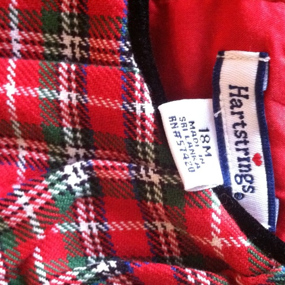 Heartstrings Christmas Dress 18 mo - Picture 2 of 3