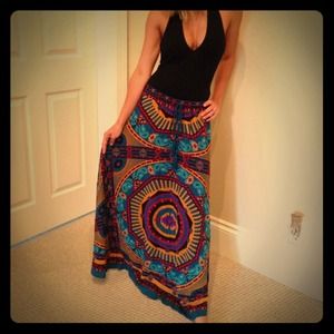 Beautiful Bohemian Print Skirt.