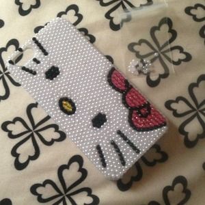 Iphone 5 hello kitty case 🎀