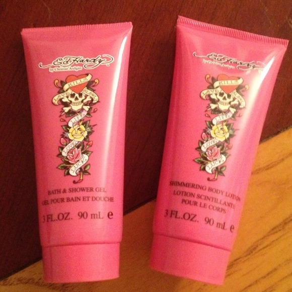 💢REDUCED AGAIN💢 Ed Hardy Shower Gel/Body Lotion
