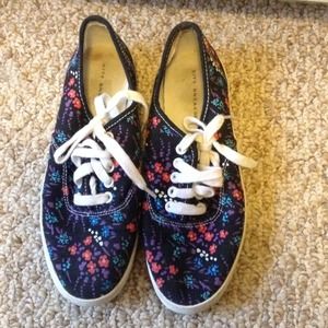 Floral shoes