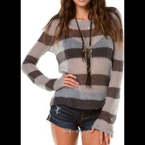 Billabong Soft Knit Striped Sweater
