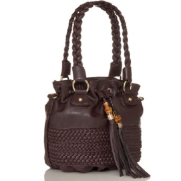 *****SOLD****** Cute contemporary purple satchel!!