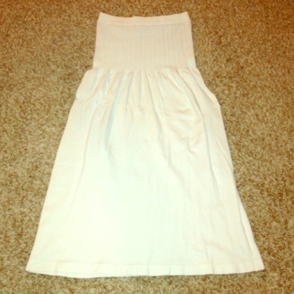 ❌SOLD❌ White dress/tube top