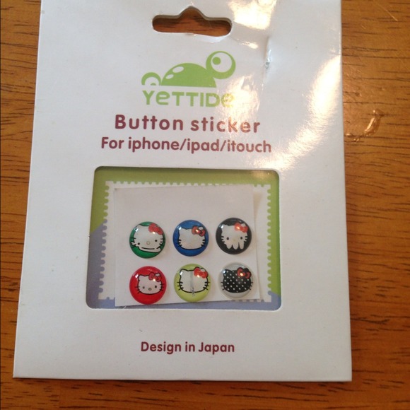 Iphone, ipad, itouch home button stickers