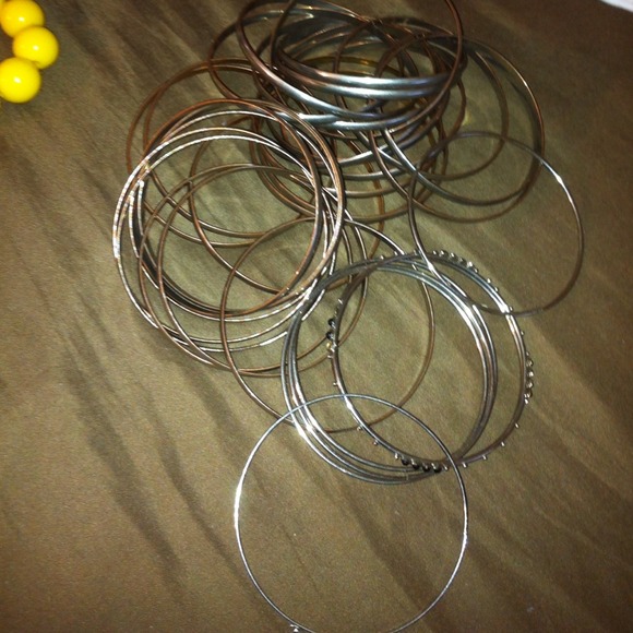 Bracelets sliver & gold