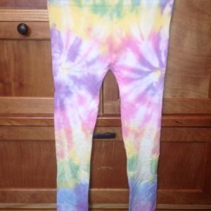 Tie dye leggings