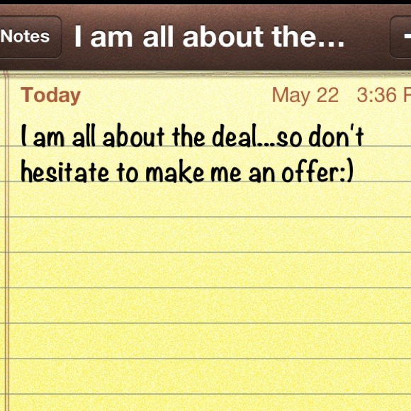 Deals;)