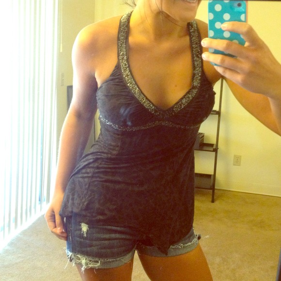Animal print quess top!