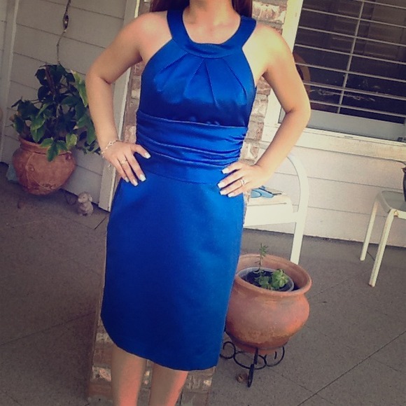 David's bridal bridesmaid dress