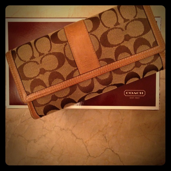 Classic Coach wallet