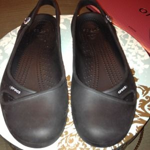 SOLD in bundle!! Mary Jane Crocs