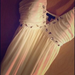 Cream Formal Dress