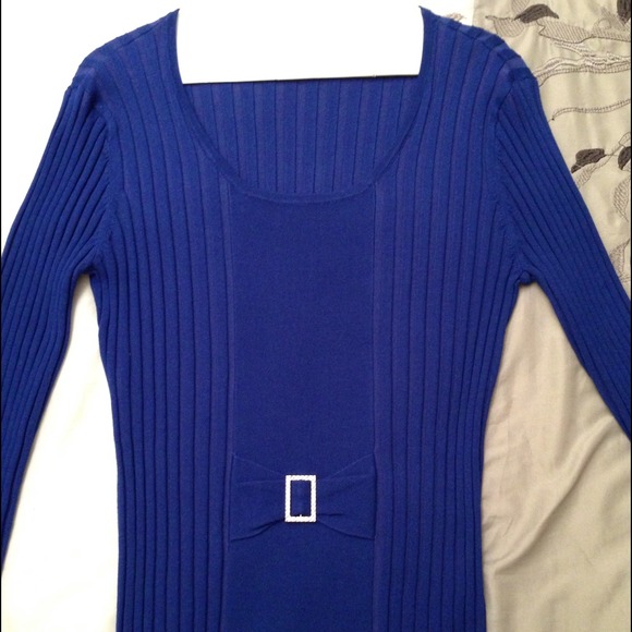 💥Reduced💥 👀Royal blue, long sleeve sweater! - Picture 3 of 4