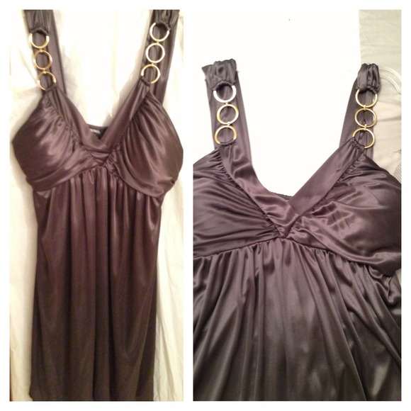 🌟NEW🌟 Hot Charcoal grey cocktail dress!!! - Picture 3 of 4