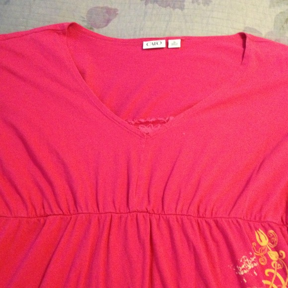 Pink shirt