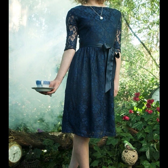 *Reduced Shabby apple I'm late I'm late lace dress