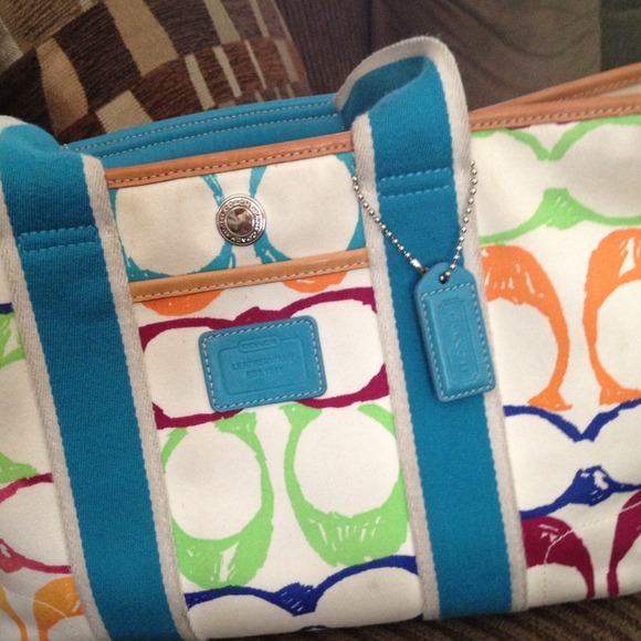 Coach scribble bag