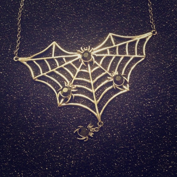 Spider Web necklace