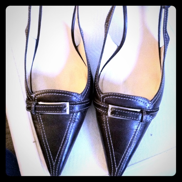 JUST REDUCED!!! Joan David dark brown shoe