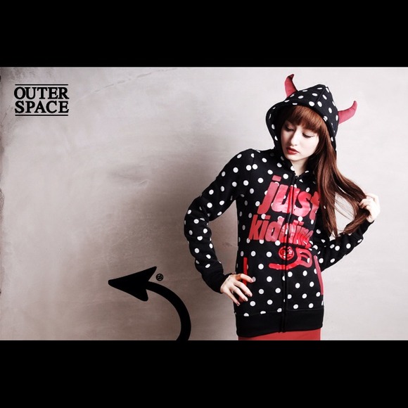 Other - Outerspace Just Kidding Evil Sweater