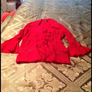 Pretty Red Blouse