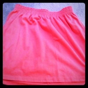 Pink skirt coverup