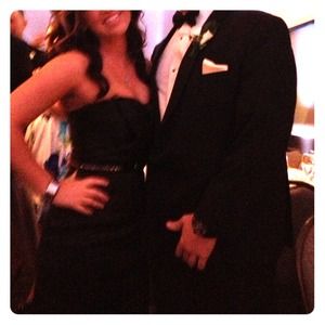 Very small size 4 black cocktail dress.