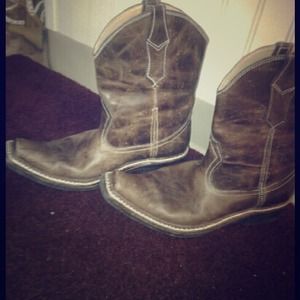 Men's real leather boots REDUCED $10!!!