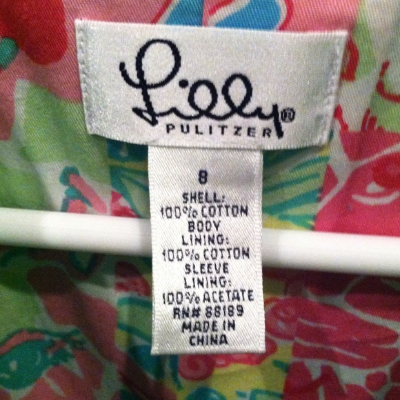 Lily Pulitzer Trench Coat - Perfect Condition - Picture 2 of 2