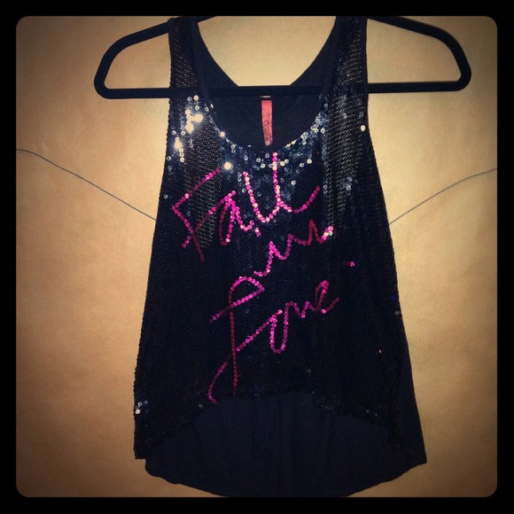 Sequined tank top - Picture 1 of 1