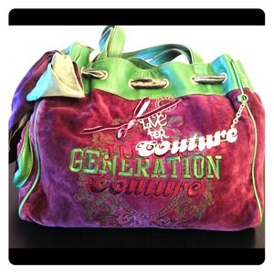 Juicy Couture purple valor bag