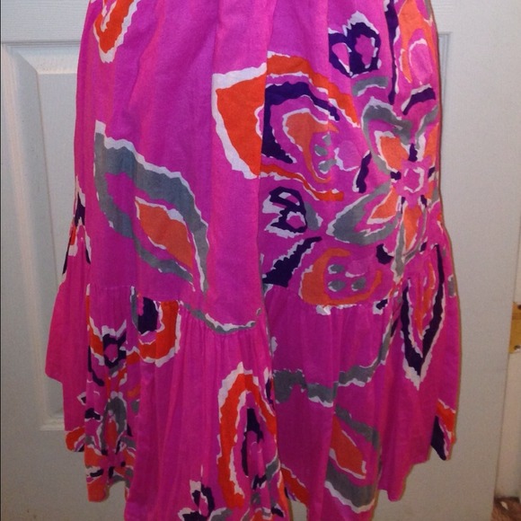 π«Sold πHost Pickπ Old Navy Pink Floral Dress - Picture 2 of 3