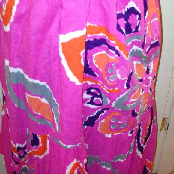 π«Sold πHost Pickπ Old Navy Pink Floral Dress - Picture 3 of 3