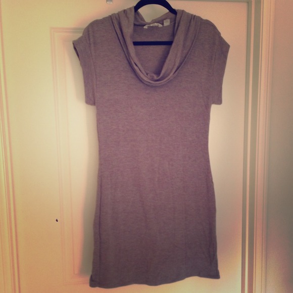 Grey knit dress/tunic