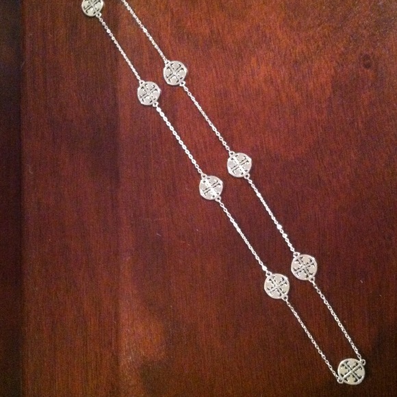 BUNDLED!!! Designer Inspired Silver Tone Necklace