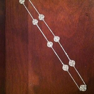 BUNDLED!!! Designer Inspired Silver Tone Necklace