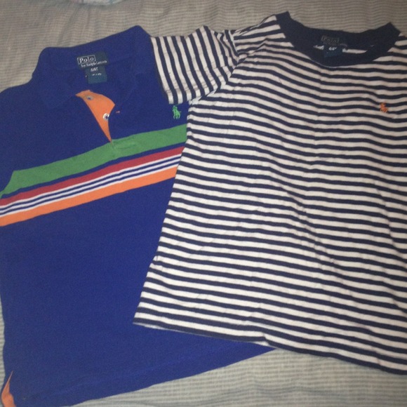 2 polo shirts